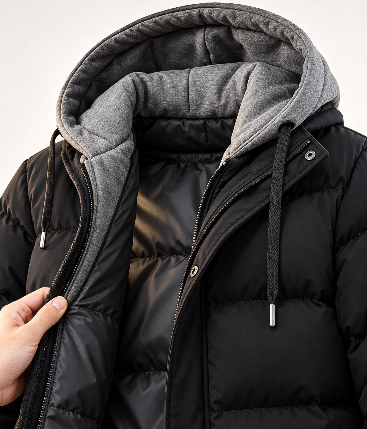 Lining of the MONTANA jacket in Black