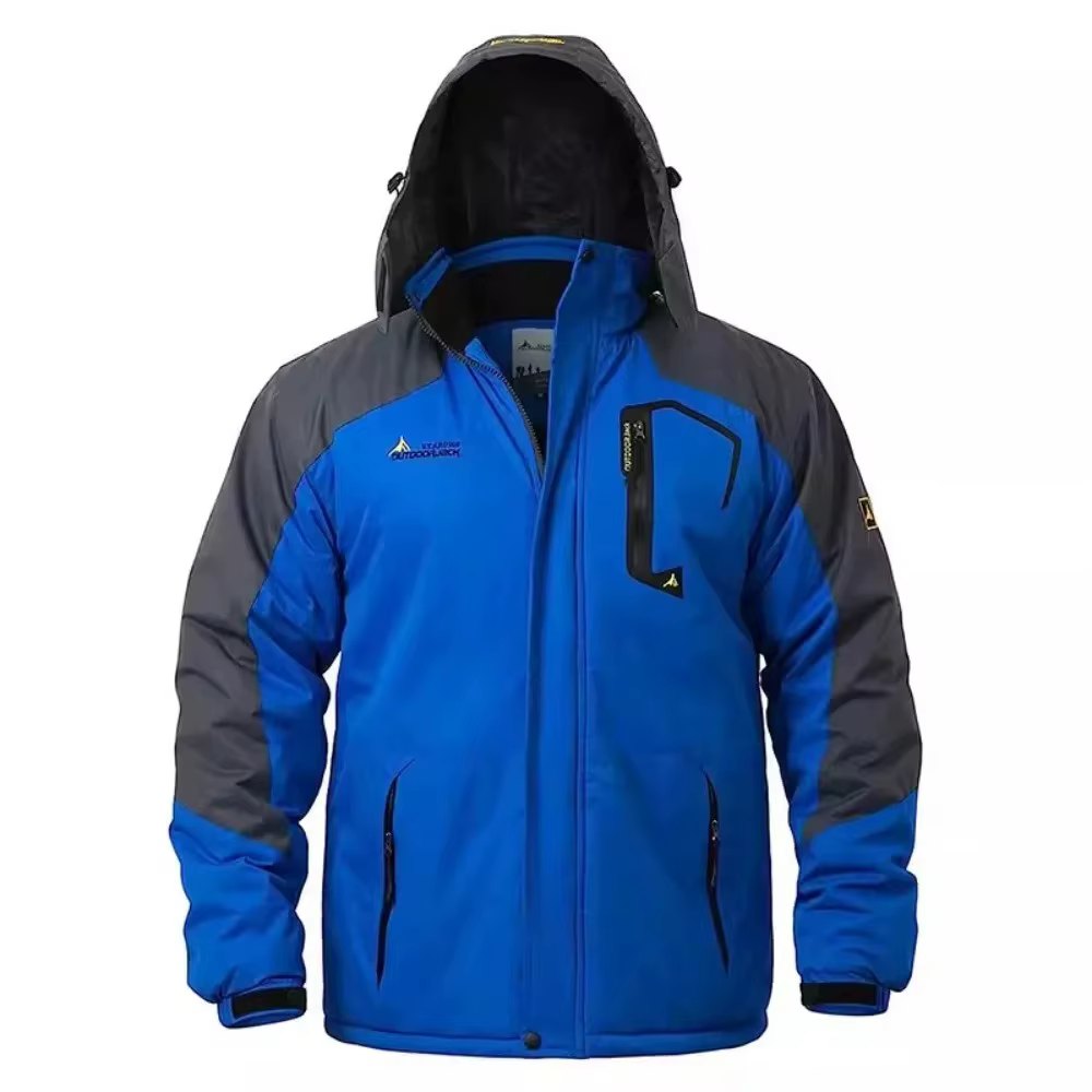 ANDES jacket in Sapphire, front view