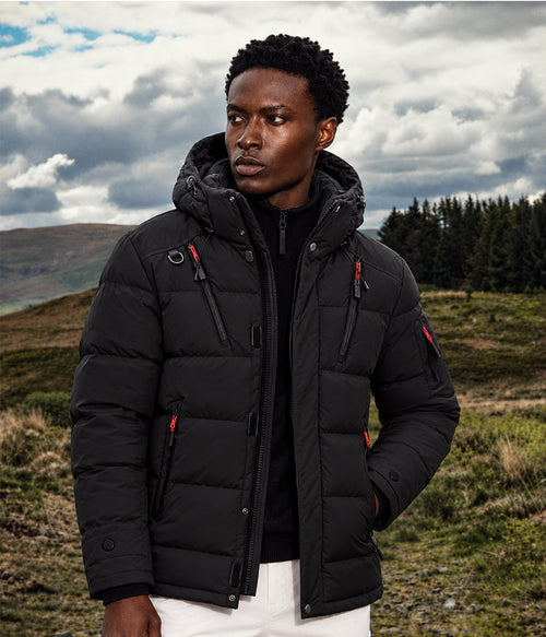 ASPEN jacket in Black, on model