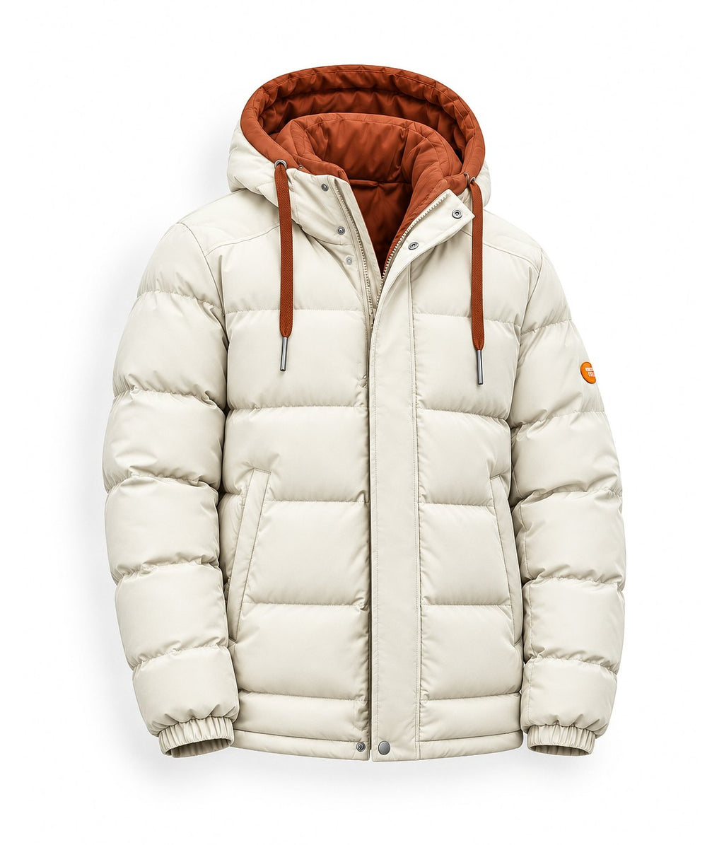 MONTANA jacket in Cream, front view